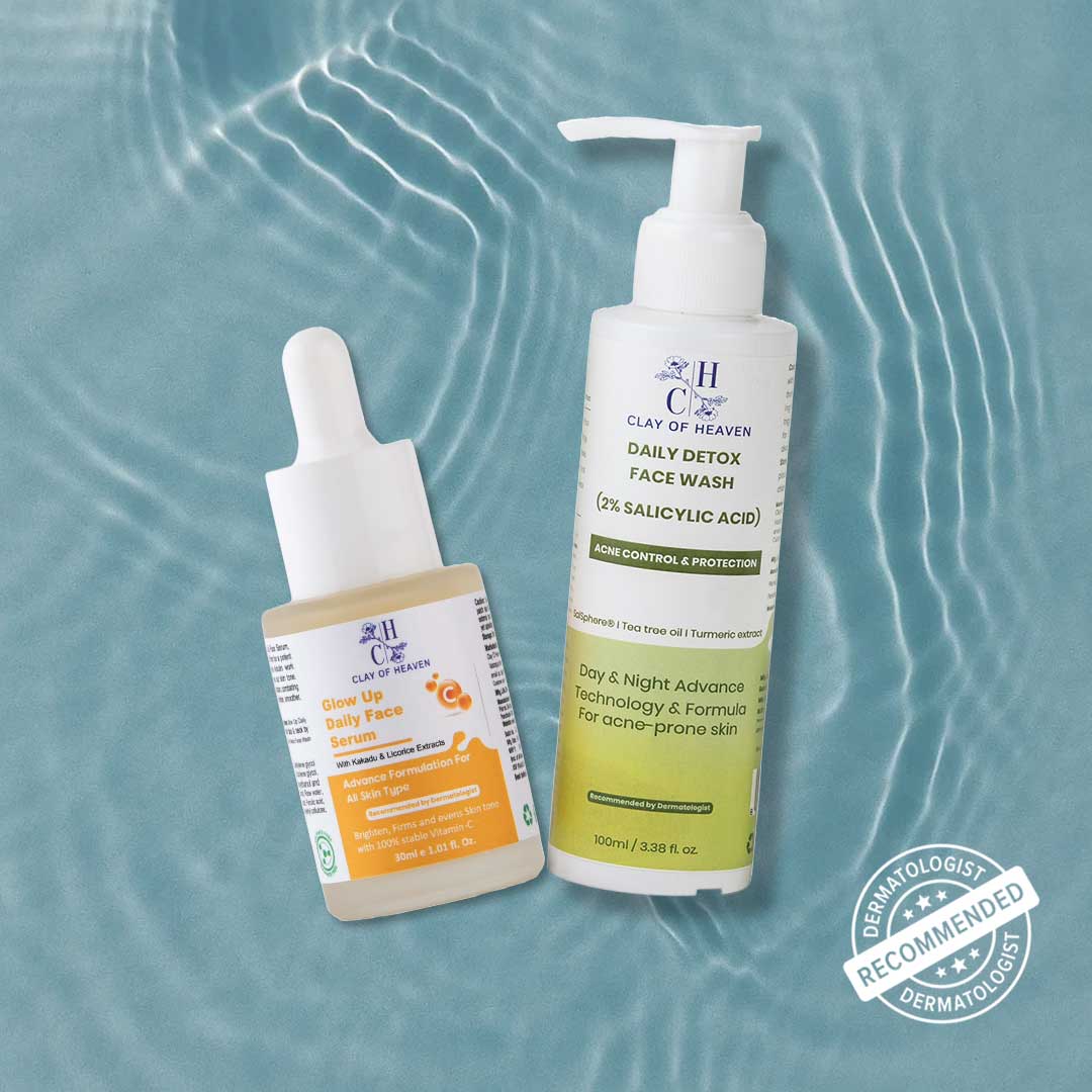 Bright Skin Combo – Face Wash + Glow Up Serum