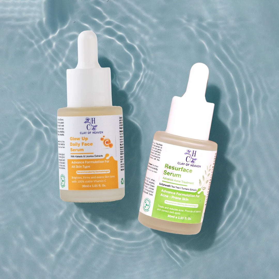 Complete Skin Repair Combo – Glow Up Serum + Resurface Serum