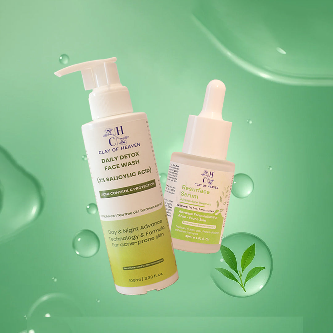 Acne Control Combo – Face Wash + Resurface Serum